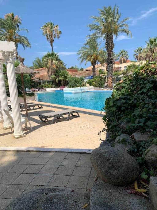 Appartement Cosy Confort Parking Clim Wifi Linge Acces Piscine Non Inclus Canet-en-Roussillon Dış mekan fotoğraf